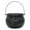 A, variant on Candy Bag Trick Candy Bag Black Cauldron with Handle,Mini Plastic Candy Kettle Bucket for St.Patrick's Day,Halloween Party Favor