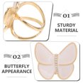 thumbnail image 4 of 2pcs Women Scarf Clips Ladies Shawl Buckle Clasps Fashionable Scarf Rings Clothes Decorations, 4 of 8