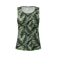 thumbnail image 5 of Goofa Tropical Palm Leaves1 Printed Womens Workout Tops for Women Sleeveless Yoga Shirts Athletic Running Tank Tops Sleeveless Gym Clothes Workout Apparel-XX-Large, 5 of 9