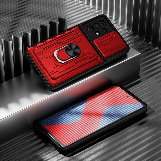 KEYSION-funda a prueba de golpes para Samsung A53, 5G, A33, A73, A52, A72, A32, A22, A12, bolsa de tarjeta, protección de cámara, A23 para Galaxy, A13 Fivean unisex