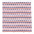 thumbnail image 2 of Ambesonne Geometric Shower Curtain, Zigzag Boho Chevron Art, 69"Wx70"L, Pastel Purple Coral, 2 of 4