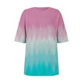 thumbnail image 5 of Uooqdmx Oversized Tshirts for Women, Tunics or Tops to Wear with Leggings, Oversized Workout Shirts for Women, Athletic Tops for Women, Womens T Shirts Loose Fit, Pink XXL, 5 of 5