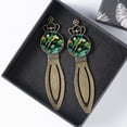 thumbnail image 4 of Sea turtles Vintage Copper Crown-Shaped Bookmarks Set of 2 - Stainless Steel Reading Accessories for Book Lovers and Readers, 4 of 5