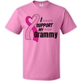 thumbnail image 3 of Inktastic Breast Cancer Awareness I Support My Grammy with Pink Ribbon T-Shirt, 3 of 5