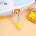 thumbnail image 5 of 12Pcs Heart Shape Multicolored Pen 4-Color-in-1 Ballpoint Pen for Daily Note Taking Drawing and Classroom Exchange Gift, 5 of 9
