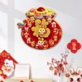 thumbnail image 1 of 3D Window Clings Flocado Colgante Decoraciones Red Spring Festival año Nuevo chino Pegatinas de puerta para el hogar ocina Restaurante Dormitori C Fernando pegatinas de pared, 1 of 8