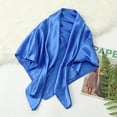 thumbnail image 1 of 35 Inch Satin Head Scarves Large Square Scarves Silky Head Scarf, 1 of 6