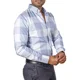 thumbnail image 3 of Camisa Hombre Casual Cuadros Gris Azulados Tiendas Platino, 3 of 5