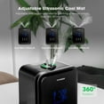 thumbnail image 2 of 4.5L 2-in-1 Cool & Warm Mist Ultrasonic Humidifier with Remote Control for Home Office, 2 of 6