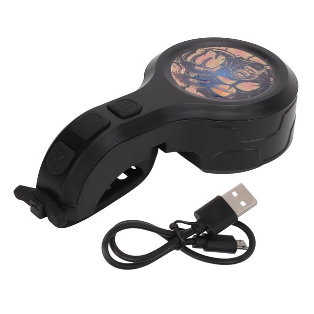 ENLEE - Bocina para bicicleta (130 decibelios, IPX6, resistente al agua, para bicicleta de montaña y carretera, estilo C)
