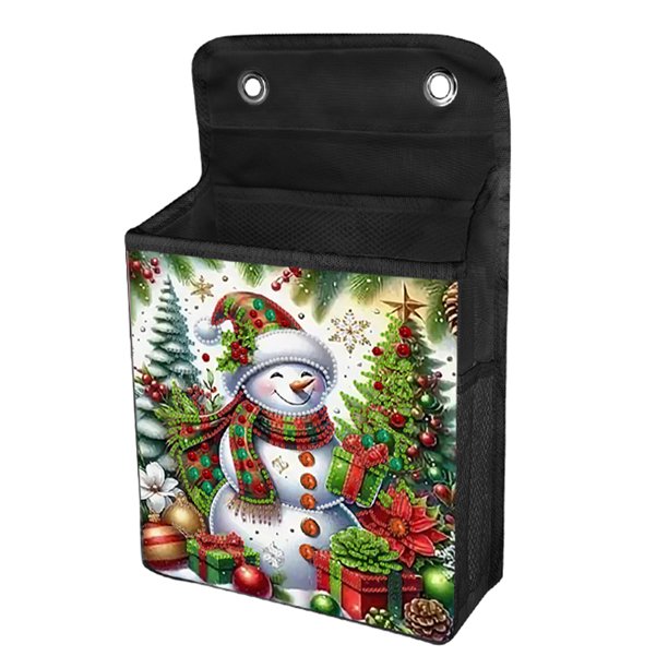 Bolsas de Almacenamiento Con Diamantes Bordado Navidad Wdftyju