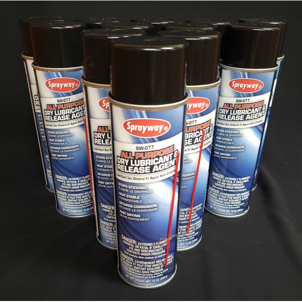 12 Sprayway 77 Dry Lubricant & Release Agent