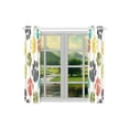 thumbnail image 3 of RYLABLUE Cute Cartoon Window Kitchen Curtain, Dog Paw Window Treatment Panel Curtains,26x39 inches,Set of 2, 3 of 3