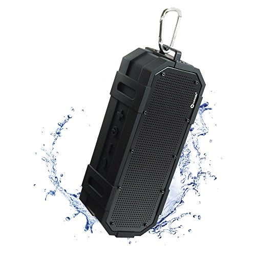 Woozik Wave Waterproof Bluetooth Speaker Indoor/Outdoor, IPX6 Rating