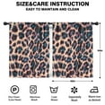 thumbnail image 2 of Blackout Kids Curtains,Leopard Print Pattern Childrens Insulated Curtains Set Of 2,Bedroom Essentials,Toddler Room Decor 42"x54", 2 of 5
