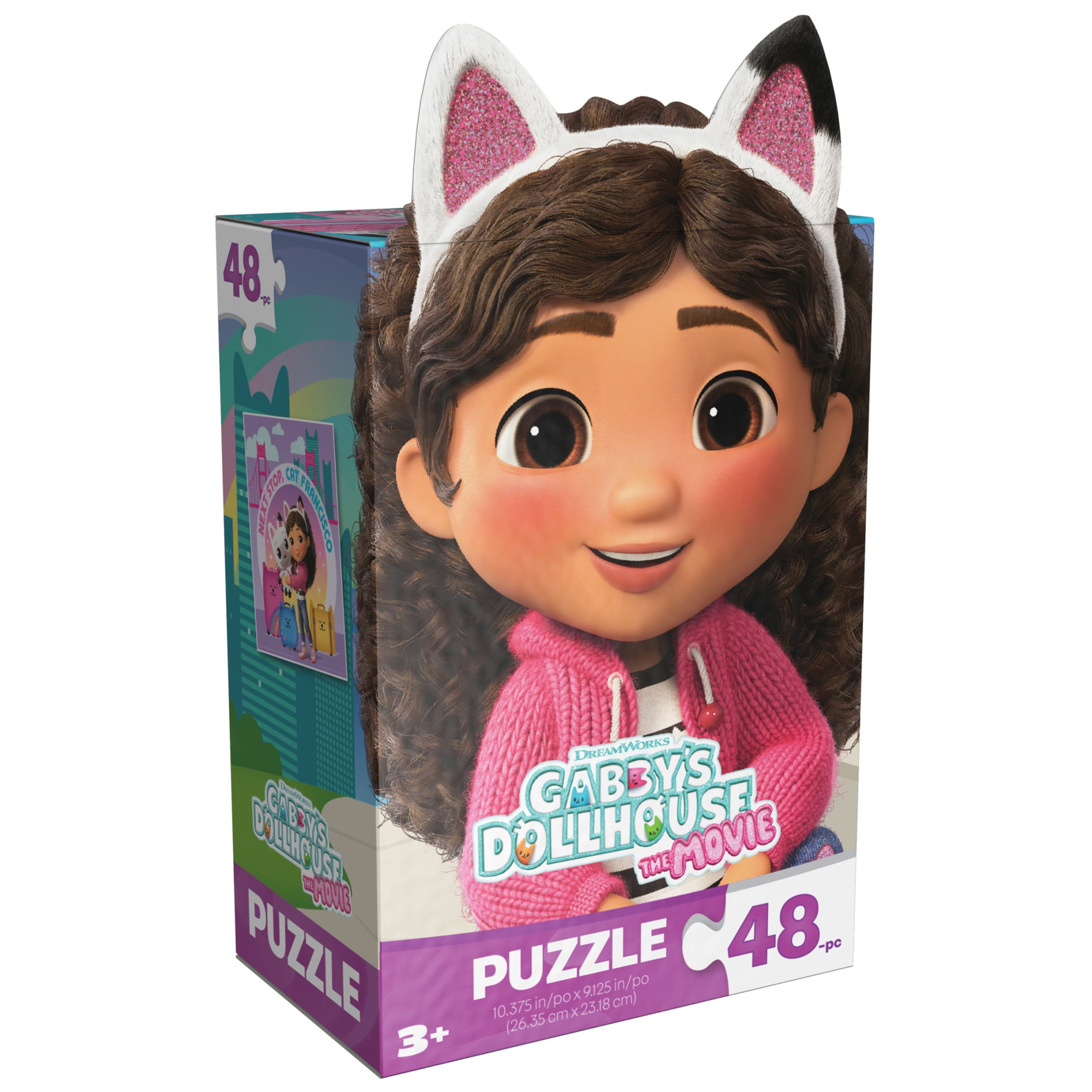 Spin Master Games Gabby's Dollhouse Puzzle, 24 Pieces, for Ages 3 and up
