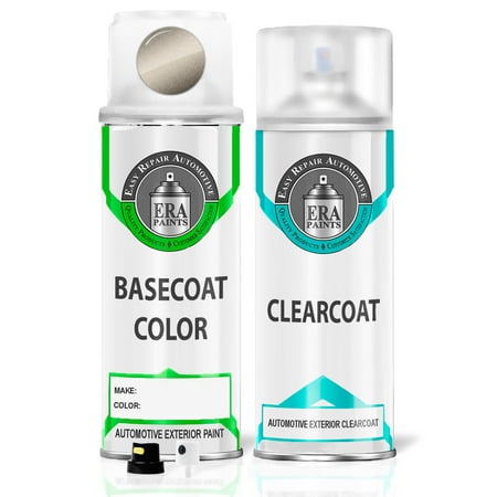 ERA Paints 411 - Platina Beige Metallic for VOLVO Exact Match Touch Up Paint Spray - Essential Kit