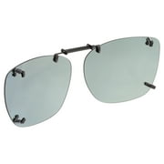 Polar Optical Optics Unisex RECM 52 ClipOns Sunglasses Black