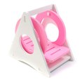thumbnail image 1 of Hamster Play Toy Creative Non-toxic Hamster Seesaw Hamster Triangle Swing, 1 of 8