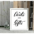 thumbnail image 2 of Cards And Gifts Wedding Décor Sign, Calligraphy Party Print Wedding Signage - 3 Sizes Available (Frame Not Included), 2 of 2