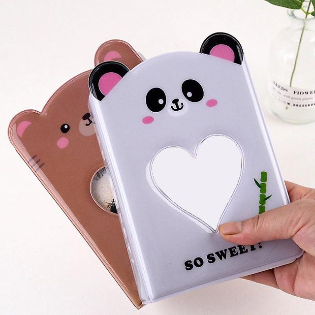 64 álbumes de fotos 3 "lindo portatarjetas de álbum de fotos de dibujos animados Mini Instax y bolsa de tarjeta de visita foto Al ShuxiuWang 9024715375186