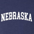 thumbnail image 5 of Wild Bobby State of Nebraska College Style Men Premium Tri Blend Tee, 5 of 5