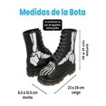 thumbnail image 2 of Botas Offlander Para  Hombre  Estilo Huesos Bordados T28 Offlander 200negropielsH, 2 of 4