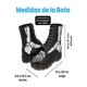thumbnail image 2 of Botas Offlander Para  Mujer Estilo Huesos Bordados T26 Offlander 200negropiels, 2 of 4