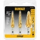 thumbnail image 2 of Brocas DeWalt 3 Pzs Titanio 1/8 A 1/2 3/16 A 1/2 3/16 A 7/8, 2 of 2