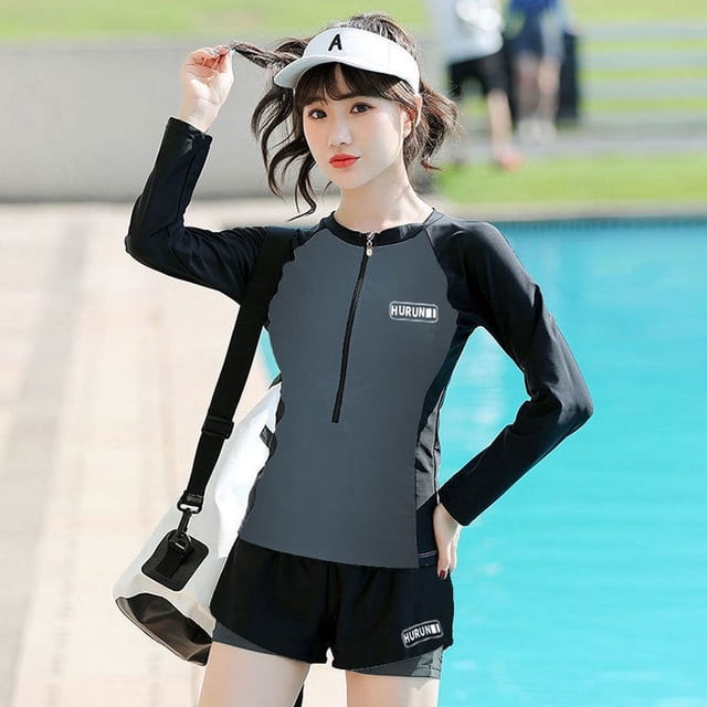 Traje de buceo para mujer, traje de snorkel para hombre, traje de surf de secado rápido con protección solar, traje de baño, pantalones de manga larga, traje de medusa