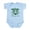 Sky Blue, variant on CafePress - I Rep Nigeria Infant Bodysuit - Baby Light Bodysuit, Size Newborn - 24 Months