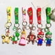 thumbnail image 3 of LLavero de Super Mario Bros, 22 estilos, Luigi, Toad, Yoshi, Bowser, modelo de figura de acción, bolsa de dibujos animados de PVC, muñeca colgante, juguetes para regalo, 3 of 4
