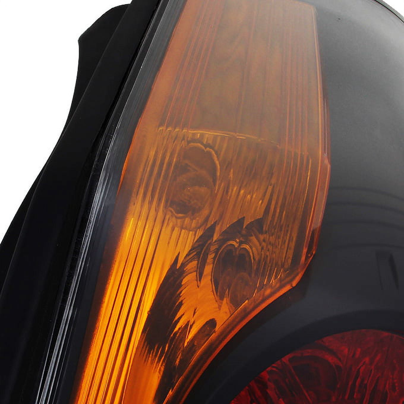 AKKON - Fits Altima 4 Door Sedan Black Tail Lights Brake Lamps Driver Left + Passenger Right Side Replacement