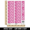 thumbnail image 2 of This is so Rad Radish Teacher Student School Sticker Set - Hot Pink - Gloss Finish - 2.00" Large, 2 of 7