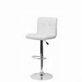 thumbnail image 2 of White Stool, adjustable height, Stool ideal for kitchen island counter, 2 of 2