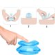 thumbnail image 3 of Juego de 3 piezas transparentes con instrucciones en bolsa de tela: extractor de latas de silicona, 3 of 6