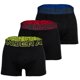 thumbnail image 1 of UNDER ARMOUR Calzoncillos bóxer para hombre, pack de 3 - Performance Cotton Trunks - Solid 3", Stretch, Mezcla de algodón Negro/Verde claro/Rojo/Azul 2XL (XX-Large), 1 of 7