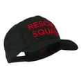 thumbnail image 5 of Rescue Squad Embroidered Cap - Black OSFM, 5 of 5