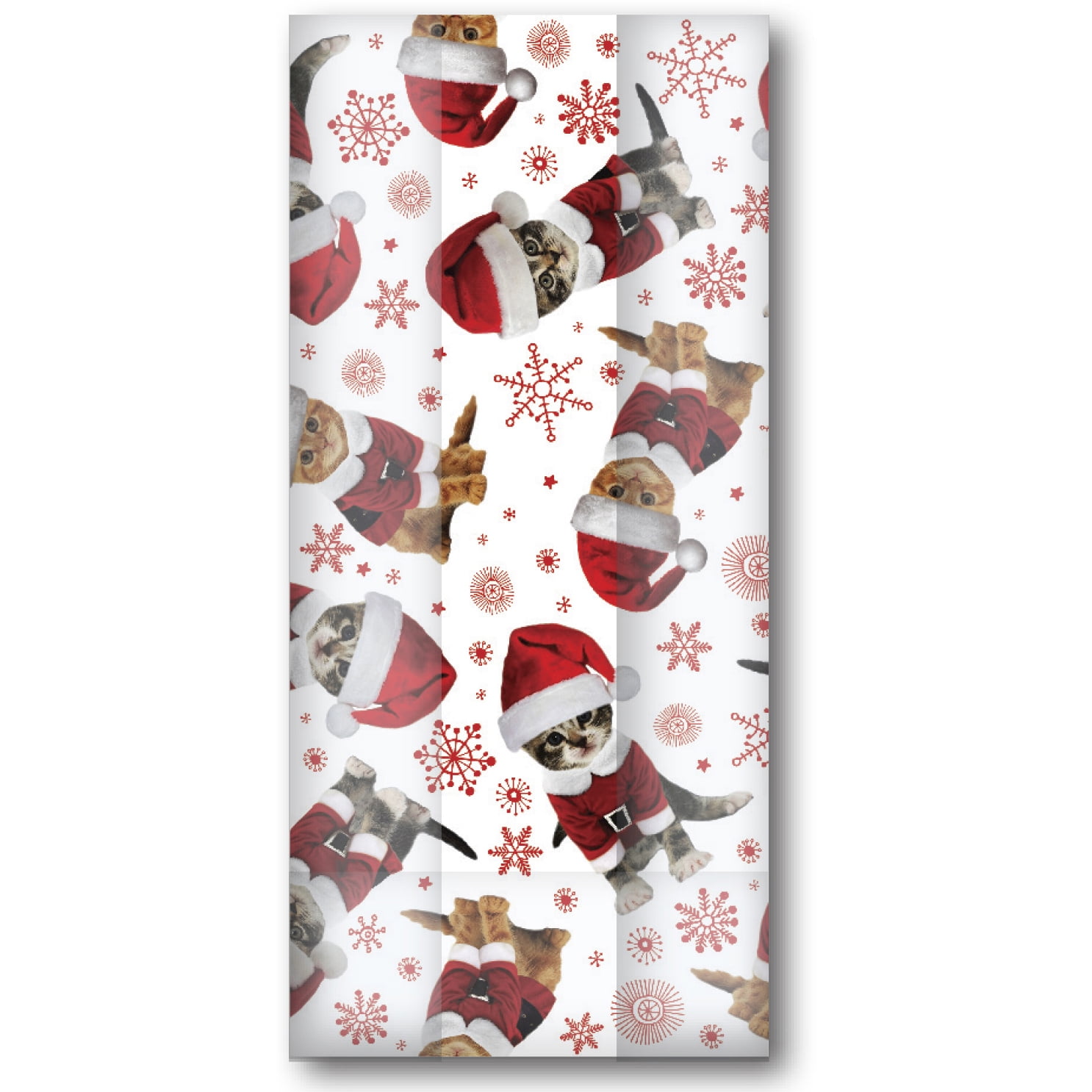 Small Cello Bags with Twist Ties, Kitty Christmas (100 Pcs) Walmart