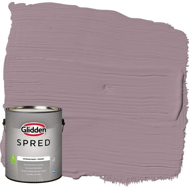 Glidden Spred Interior Paint & Primer Gothic Amethyst / Purple, Eggshell, 1 Gallon