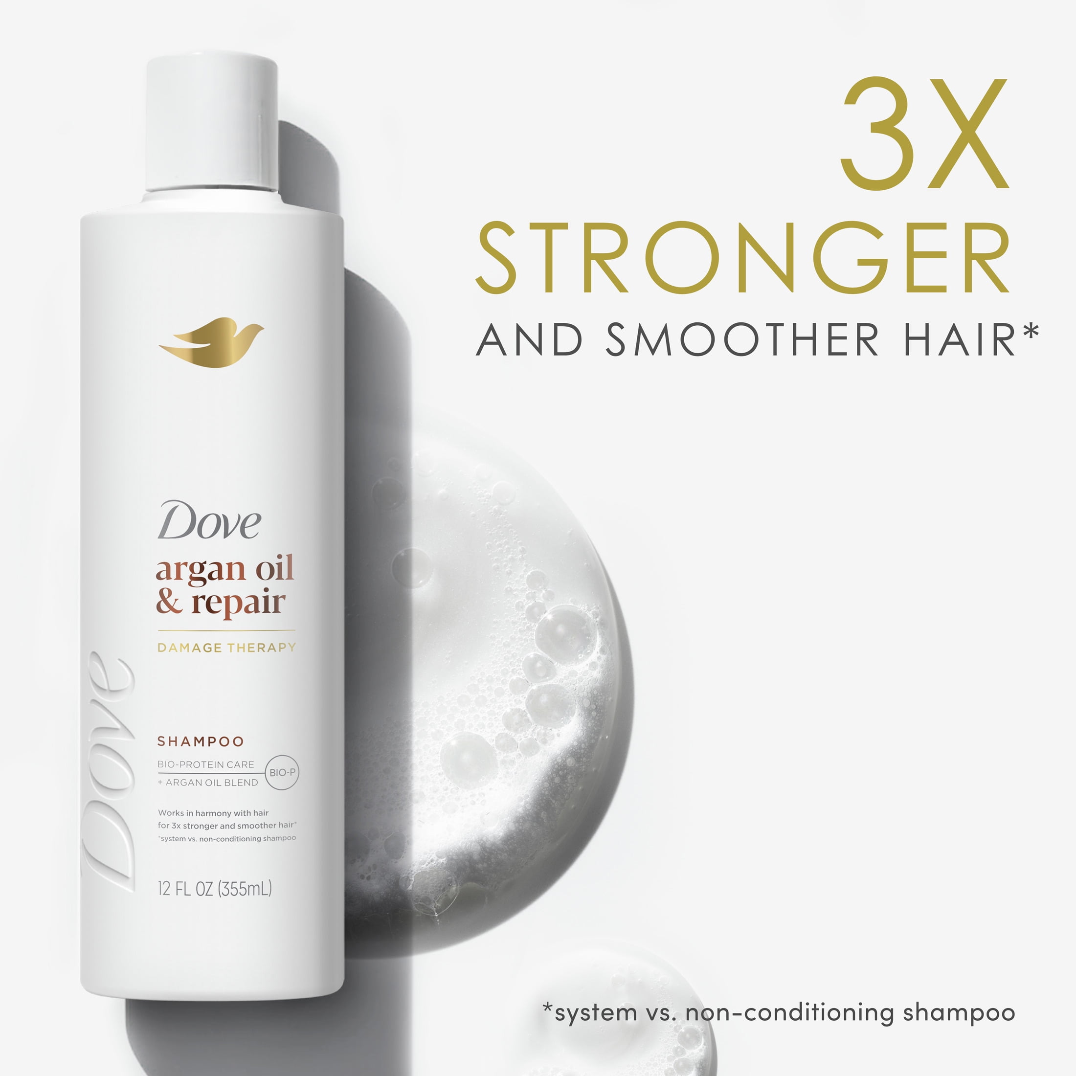 Dove Shampoo Oil Care Nährpflege, 250 Ml – Für Trockenes & Sprödes Haar, Mit Bio-Restore Complex, Vegan