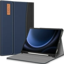 Fintie Case for Samsung Galaxy Tab S10 Lite/ S10 FE/ S9 FE 5G 10.9 Inch/Tab S9 11 Inch with Built-in S Pen Holder, Multiple Angle Portfolio Business Cover with Pocket Auto Sleep/Wake, Navy