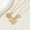 Gold, variant on 2Pcs Letter Necklace Gold Plated Bling Dainty Necklaces Trendy Chunky Custom Name Necklace Personalized Round Circle Pendant Zirconia Letters Name Crystal Jewelry Gifts for Women