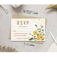 thumbnail image 5 of Inkdotpot 50 Blank RSVP Cards With White Envelopes-Floral & Leaves Style Response Card-RSVP For Wedding-Rehearsal Dinner-Baby Shower-Bridal Shower-Engagement Party Invitations, 5 of 7