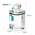 thumbnail image 6 of ACDANC 2026 New 2.2L Water Bottle with Chug Lid, Bpa Free Dishwasher Safe Large Water Bottle with Motivational Time Marker and Handle Leak-Proof Big Water Jug for Camping Sports Workouts, 6 of 6