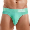 thumbnail image 4 of JOCKMAIL 3PCS/Pack Men Brief Bikini Underwear Mens Thongs Athletic Briefs Bikini Low Rise Men Underwear, 4 of 20