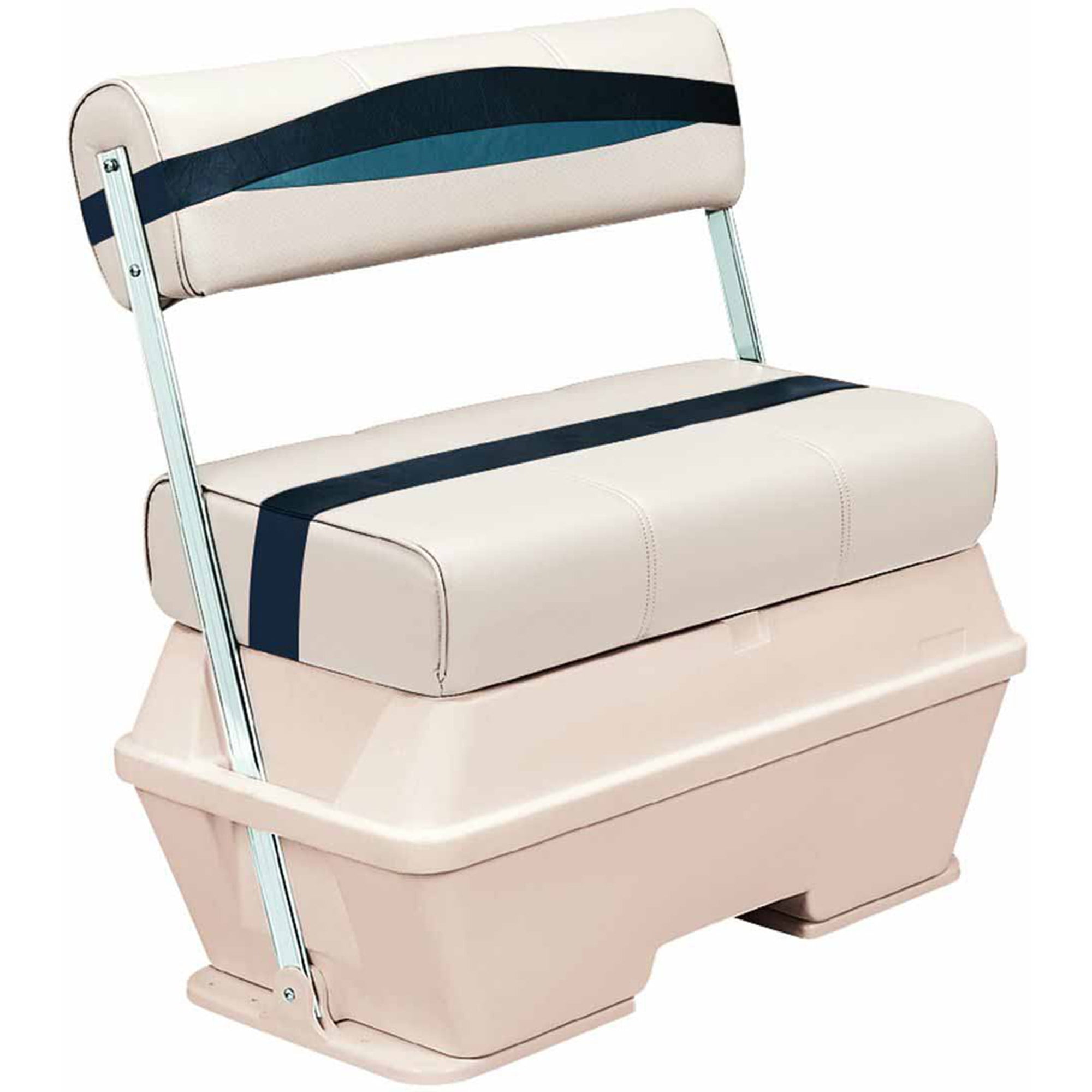 Wise Premier Series Pontoon 70 qt Flip Flop Cooler Seat