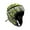 Green & Grey, variant on Happydeer Adjustable Anti-collision Rugby Helmet Head Protector Football Goalkeeper EVA Padded Headgear Cycling Accessories