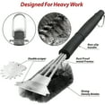 thumbnail image 4 of ACDANC Grill Brush with Scraper Bristle Free,BBQ Cleaning Brush,18" Stainless Grill Grate Cleaner Grill Accessories -1PC, 4 of 6