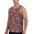 thumbnail image 2 of Gaeub Buffalo Plaid and Butterflys Men's Athletic Tank Top, Workout Sleeveless Shirts, Running Tank Tops for Gym, Running, Training - XX-Large, 2 of 9